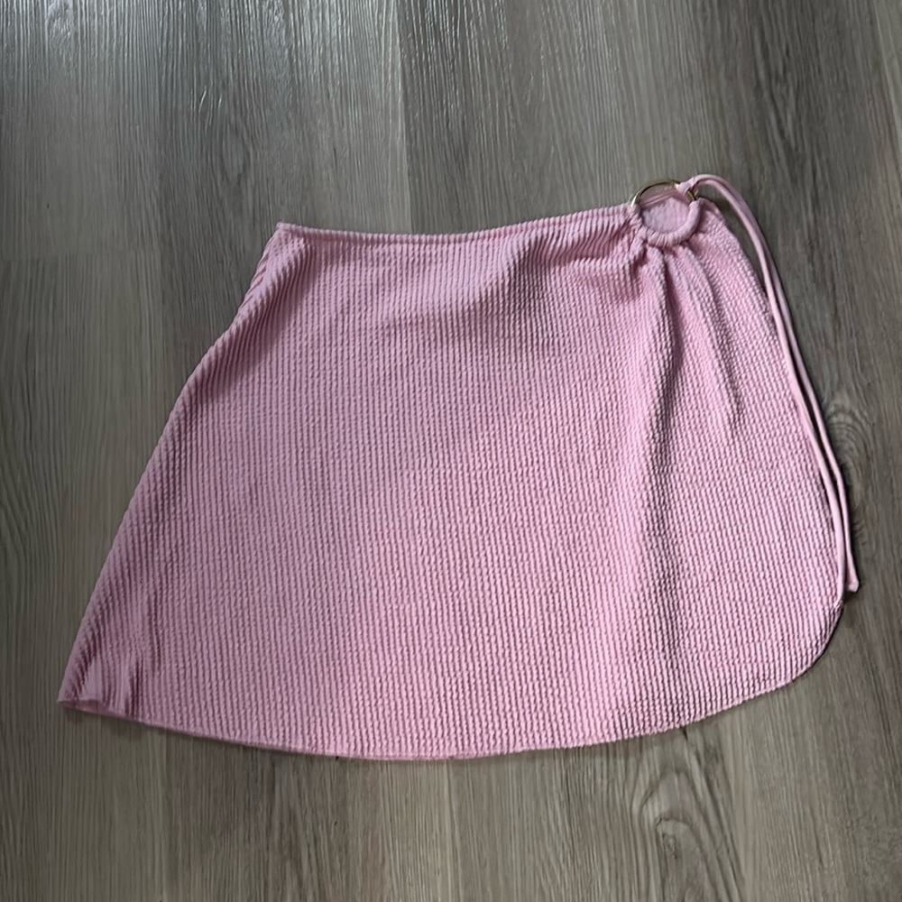 Aerie swim cover up doble tie wrap side